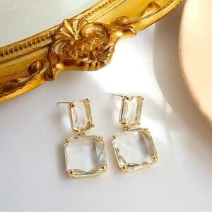 Ice Cube Earrings New